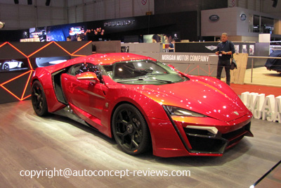 WB Motors Lykan Hypersport - Magna Steyr